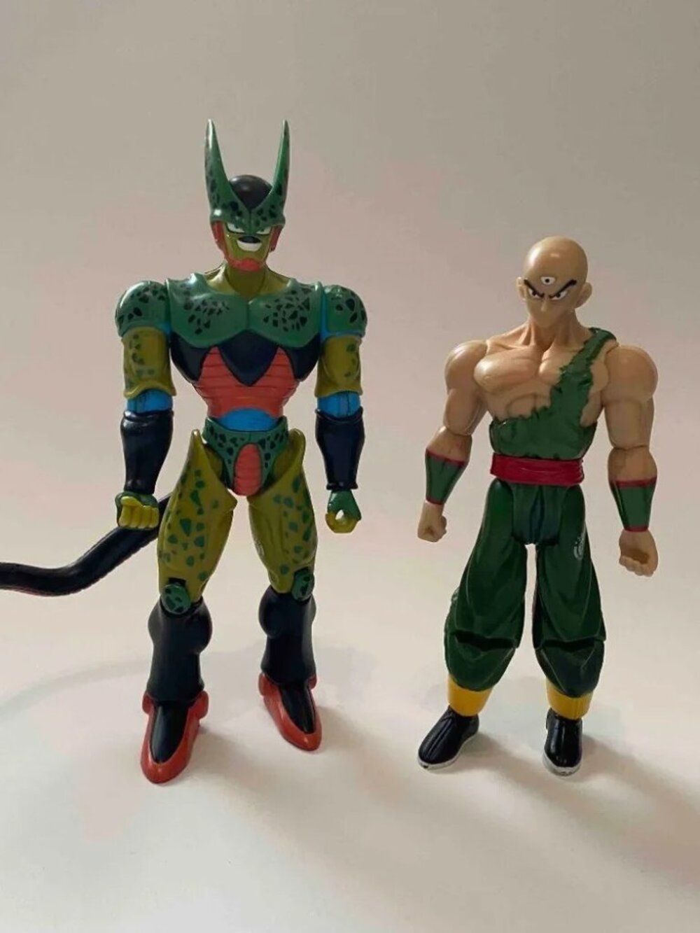 Jakks Dragon Ball Z 10th Anniversary Collection CELL Vs TIEN